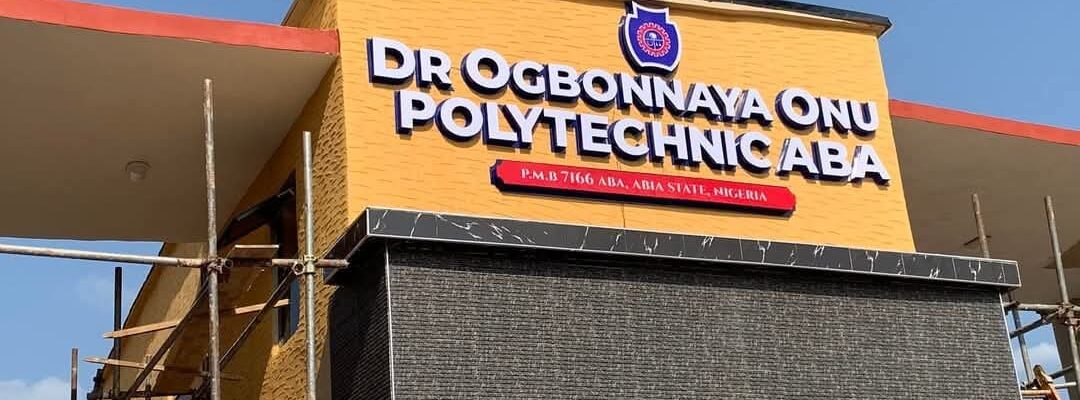 New Look of Dr. Ogbonnaya Onu Polytechnic Aba formerly Abia State Polytechnic