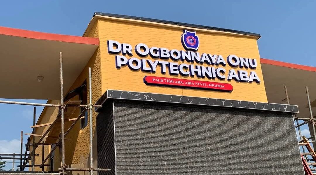 New Look of Dr. Ogbonnaya Onu Polytechnic Aba formerly Abia State Polytechnic