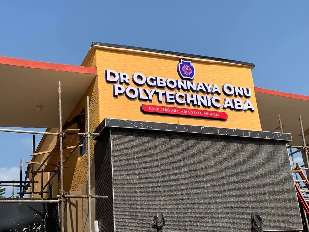 New Look of Dr. Ogbonnaya Onu Polytechnic Aba formerly Abia State Polytechnic