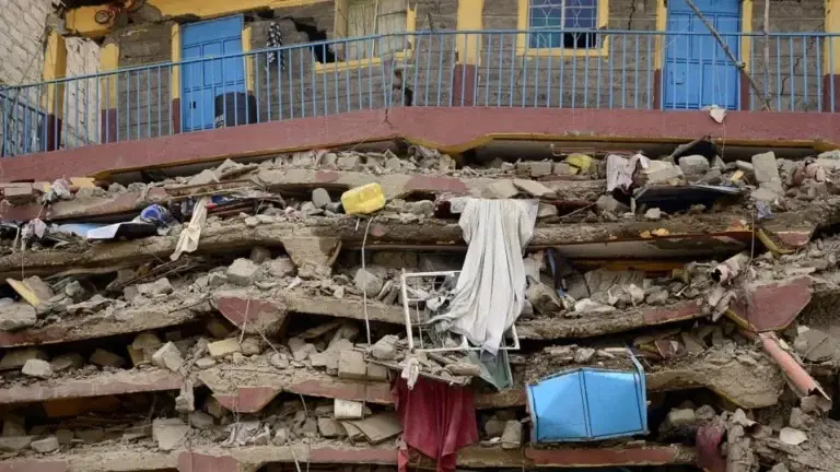 Two Dead, Five Injured, Many Trapped As Two-Storey Building Collapses in Lagos