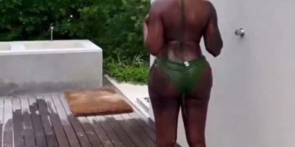 Internet Users Amazed as Tiwa Savage Shares Sultry Clip From Vacation