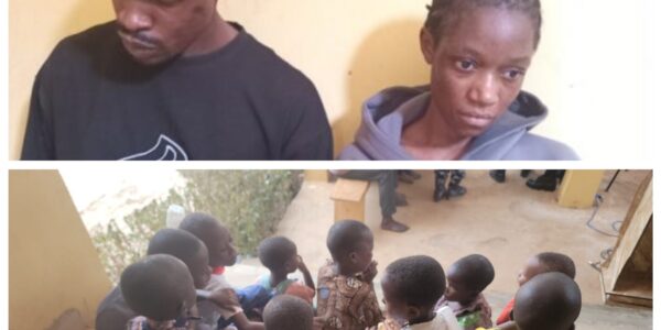 Ondo Police Rescues 14 Sold Children Arrests Husband and Wife One Other