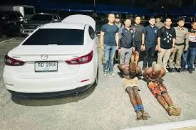 Two Nigerian Men Arrested in Thailand For Reckless Stunt Driving