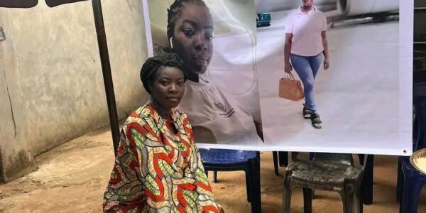 Woman Celebrates Being The First to Enter Aeroplane in Her Community