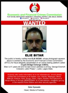 CBEX: EFCC Declares Foreigner Wanted