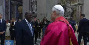 Tinubu Greets Pope Leo XIV