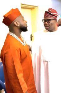 Cubana Chief Priest, Davido Visit Akpabio (Photos, Video)