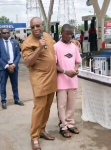 Ebonyi Teenager Receives N5M, Scholarship From Rainoil Boss For Designing Station 