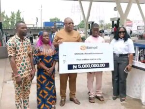 Ebonyi Teenager Receives N5M, Scholarship From Rainoil Boss For Designing Station 